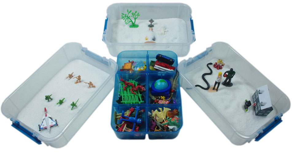 Deluxe Desktop Sandtray Kit Deluxe Desktop Sandtray Kit