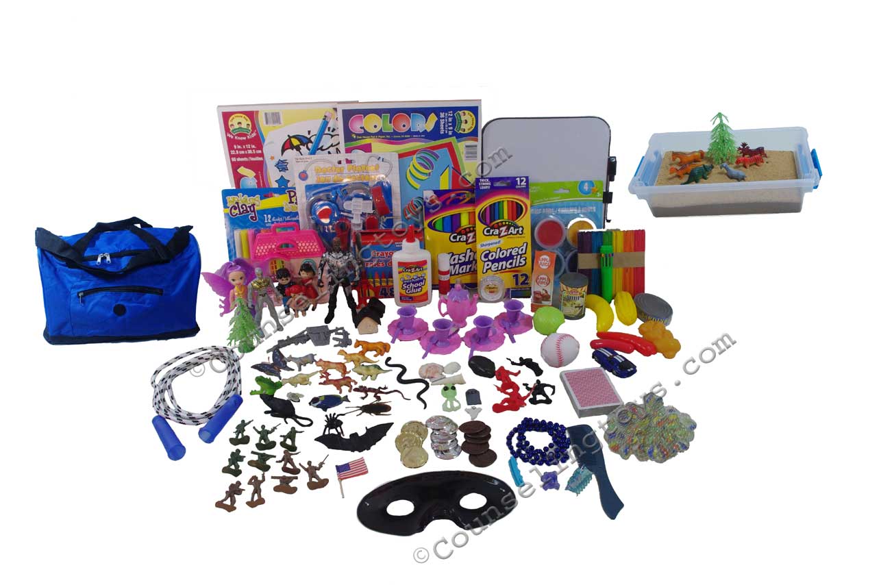 Portable Sand and Play Therapy Kit Portable Sand and Play Therapy Kit